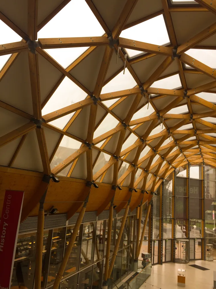 The Herbert Museum extension roof, 2017