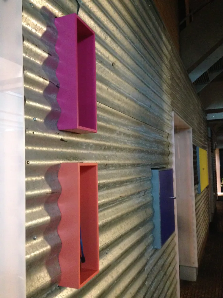 Internal gallery wall